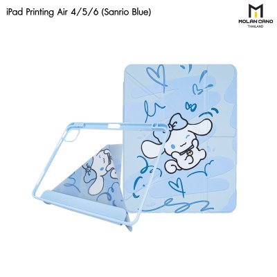 Molan Cano Printing Case เคสไอแพด iPad Multi stand หลังใส ฝาพับ สกีนลาย มีช่องเก็บปากกา