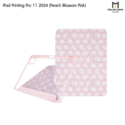 Molan Cano Printing Case เคสไอแพด iPad Multi stand หลังใส ฝาพับ สกีนลาย มีช่องเก็บปากกา