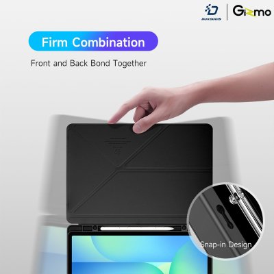 DuxDucis magi Series Case Samsung Tab S10 FE Plus เคสฝาพับ สำหรับซัมซุงแท็ป พร้อมช่องใส่ Apple Pencil