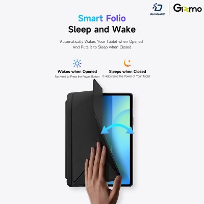 DuxDucis magi Series Case Samsung Tab S10 FE Plus เคสฝาพับ สำหรับซัมซุงแท็ป พร้อมช่องใส่ Apple Pencil
