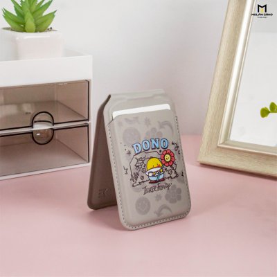 Molan Cano Card Pocket Flip Stand MagSafe ลาย iCarer Family ที่ใส่บัตรแม่เหล็กและขาตั้งมือถือ