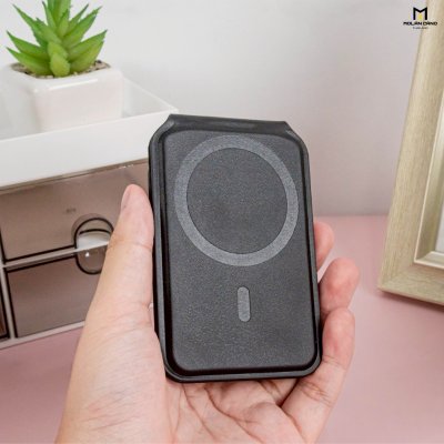 Molan Cano Card Pocket Flip Stand MagSafe ลาย iCarer Family ที่ใส่บัตรแม่เหล็กและขาตั้งมือถือ