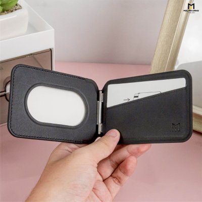 Molan Cano Card Pocket Flip Stand MagSafe ลาย iCarer Family ที่ใส่บัตรแม่เหล็กและขาตั้งมือถือ