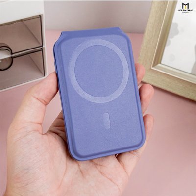 Molan Cano Card Pocket Flip Stand MagSafe ลาย iCarer Family ที่ใส่บัตรแม่เหล็กและขาตั้งมือถือ