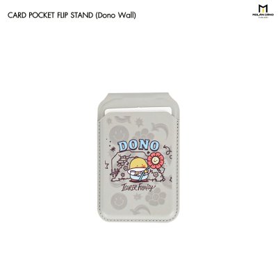 Molan Cano Card Pocket Flip Stand MagSafe ลาย iCarer Family ที่ใส่บัตรแม่เหล็กและขาตั้งมือถือ