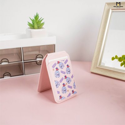 Molan Cano Card Pocket Flip Stand MagSafe ลาย iCarer Family ที่ใส่บัตรแม่เหล็กและขาตั้งมือถือ