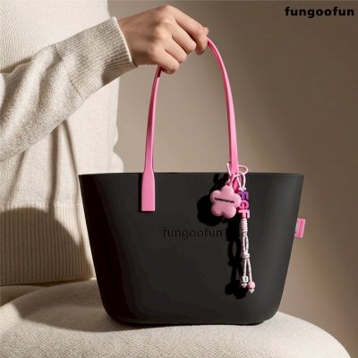 Fungoofun Tote Bag กระเป๋าผ้าผู้หญิงทรงโท้ทไซส์ใหญ่จุใจ รุ่น F561