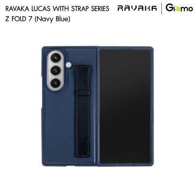 เคส RAVAKA Lucas With Strap Fold 7 เคส 2 ชิ้น พร้อมสายจับหนัง ปกป้องครบทุกมุม