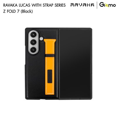 เคส RAVAKA Lucas With Strap Fold 7 เคส 2 ชิ้น พร้อมสายจับหนัง ปกป้องครบทุกมุม