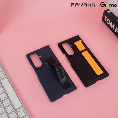 เคส RAVAKA Lucas With Strap Fold 7 เคส 2 ชิ้น พร้อมสายจับหนัง ปกป้องครบทุกมุม