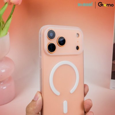 เคสใสบาง Memumi 0.3mm Matte with Magsafe iPhone 17