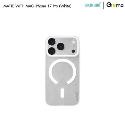 เคสใสบาง Memumi 0.3mm Matte with Magsafe iPhone 17