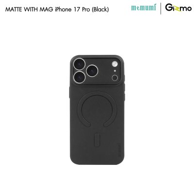 เคสใสบาง Memumi 0.3mm Matte with Magsafe iPhone 17