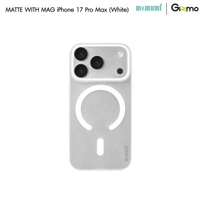 เคสใสบาง Memumi 0.3mm Matte with Magsafe iPhone 17
