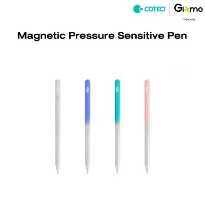 Coteci ปากกาไอแพด แท็บเล็ต แล็ปท็อป magnetic pressure sensitive pen
