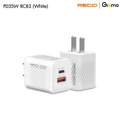 Recci GAN Fast Charger อะแดปเตอร์ 35W รุ่น RC83