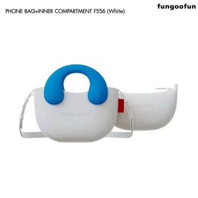 Fungoofun Phone Bag+Inner Compartment กระเป๋าสะพายดีไซน์หูโทรศัพท์ย้อนยุค พร้อมกระเป๋าซับใน รุ่น F556