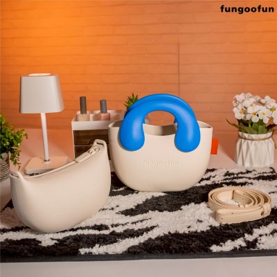 Fungoofun Phone Bag+Inner Compartment กระเป๋าสะพายดีไซน์หูโทรศัพท์ย้อนยุค พร้อมกระเป๋าซับใน รุ่น F556