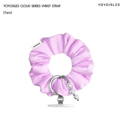 YOYOISLES Cloud Series Wrist Strap สายคล้องข้อมือโทรศัพท์ ผ้าซาตินสไตล์โดนัทมัดผมสุดหรู
