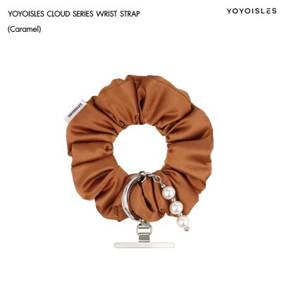 YOYOISLES Cloud Series Wrist Strap สายคล้องข้อมือโทรศัพท์ ผ้าซาตินสไตล์โดนัทมัดผมสุดหรู