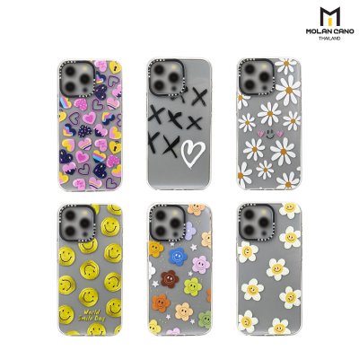 MOLAN CANO เคสไอโฟนรุ่น ip15/15+/15pro/15pro max เคสนิ่ม collection jelly printing (ทักบอกรุ่น)