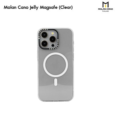 Molan Cano เคสรองรับการชาร์จไร้สาย รุ่น Jelly Magsafe เคสนิ่ม สำหรับ IP15/15+/15P/15PM(ทักบอกรุ่น)