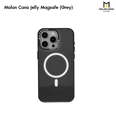 Molan Cano เคสรองรับการชาร์จไร้สาย รุ่น Jelly Magsafe เคสนิ่ม สำหรับ IP15/15+/15P/15PM(ทักบอกรุ่น)