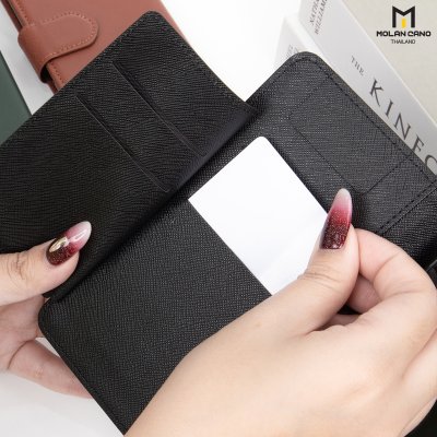 Molan Cano Harvard Diary Case เคสฝาพับมีช่องใส่บัตร Samsung S23 Ultra/S24/S24+/S24 Ultra