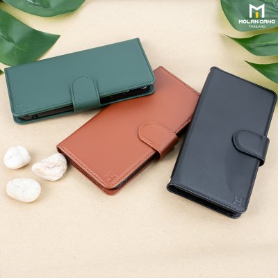 HANA Harvard Diary Case เคสฝาพับมีช่องใส่บัตร iPhone ไอโฟน 14/15