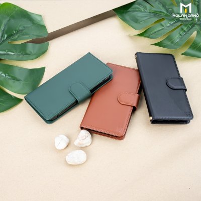 HANA Harvard Diary Case เคสฝาพับมีช่องใส่บัตร iPhone ไอโฟน 14/15