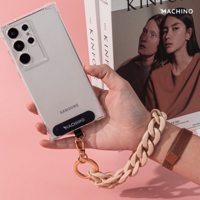 MACHINO สายคล้องมือ Universal Hand Wrist Strap Metal+Acrylic (MC-SH03)
