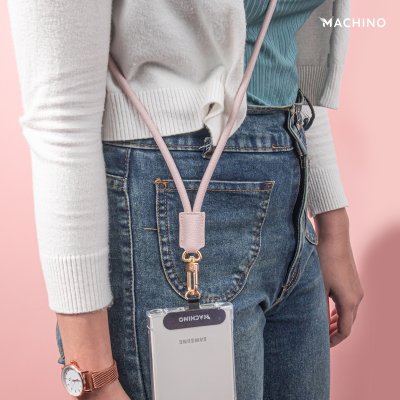 MACHINO สายสะพายแบบหนัง Leather Cord Cross-body Strap (MC-SH08)