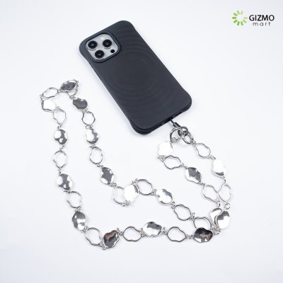 KA-O สายคล้อง แบบโซ่ มีแถบผ้า สายสะพาย สำหรับ โทรศัพท์ มือถือ รหัส....