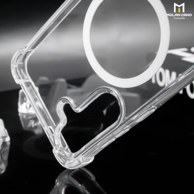 Molan Cano Armor Jelly Magsafe เคสใสกันกระแทก Samsung Galaxy s25FE