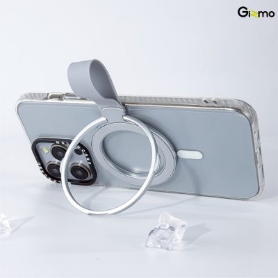 Gizmo Magnetic Ring With Silicone Strap แหวนติดหลังมือถือ รุ่น GG-031