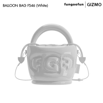 Fungoofun กระเป๋าครอสบอดี้ Balloon Bag Gliss Glaze inflatable รุ่น F546