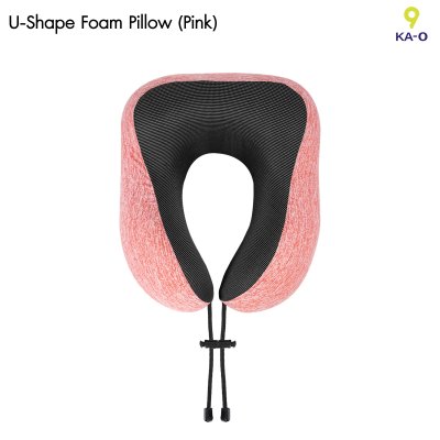 KA-O หมอนรองคอ Travel U-Shape Foam Neck Pillow