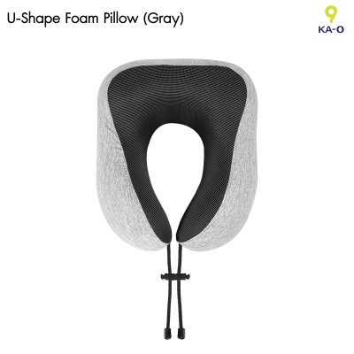KA-O หมอนรองคอ Travel U-Shape Foam Neck Pillow