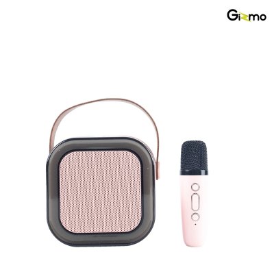 Gizmo Speaker Kits Colorful Karaoke ลำโพงบลูทูธพร้อมไมค์ไร้สาย รุ่น GLS-002