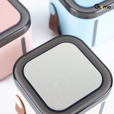 Gizmo Speaker Kits Colorful Karaoke ลำโพงบลูทูธพร้อมไมค์ไร้สาย รุ่น GLS-002