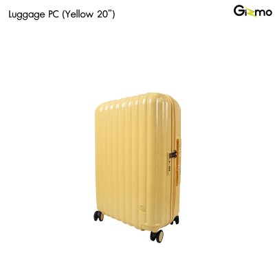 Luggage PC กระเป๋าเดินทาง แข็งแรง ทนทาน มีล้อลาก ล็อคได้ ขนาด 20 24 26 นิ้ว