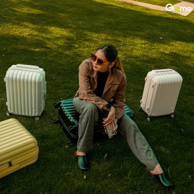 Luggage PC กระเป๋าเดินทาง แข็งแรง ทนทาน มีล้อลาก ล็อคได้ ขนาด 20 24 26 นิ้ว