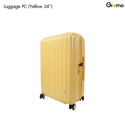 Luggage PC กระเป๋าเดินทาง แข็งแรง ทนทาน มีล้อลาก ล็อคได้ ขนาด 20 24 26 นิ้ว