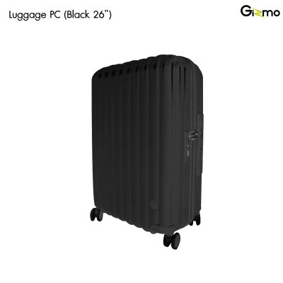 Luggage PC กระเป๋าเดินทาง แข็งแรง ทนทาน มีล้อลาก ล็อคได้ ขนาด 20 24 26 นิ้ว