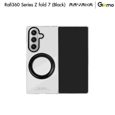 เคสใส RAVAKA Fold 7 Rafi360 หมุนได้ 360° ปกป้องรอบด้าน ดีไซน์พรีเมียม