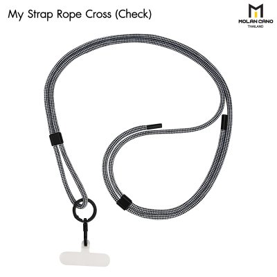 Molan Cano สายคล้องโทรศัพท์สะพายข้าง รุ่น My Strap Rope Cross Strap เชือกถักพรีเมียม