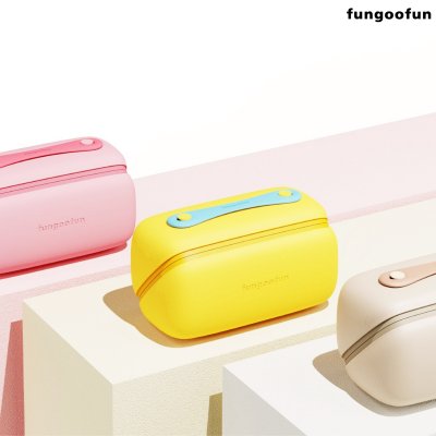 Fungoofun Time Capsule Make up Bag กระเป๋าเครื่องสำอางทรงแคปซูล กันน้ำพกพา รุ่น F530