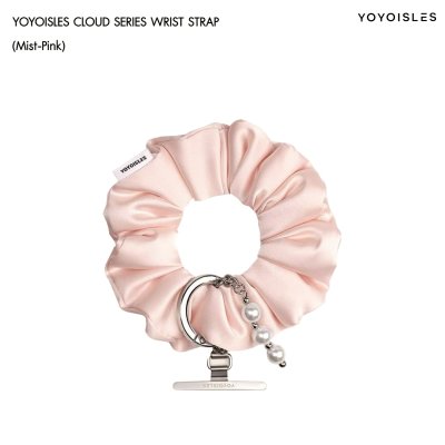YOYOISLES Cloud Series Wrist Strap สายคล้องข้อมือโทรศัพท์ ผ้าซาตินสไตล์โดนัทมัดผมสุดหรู
