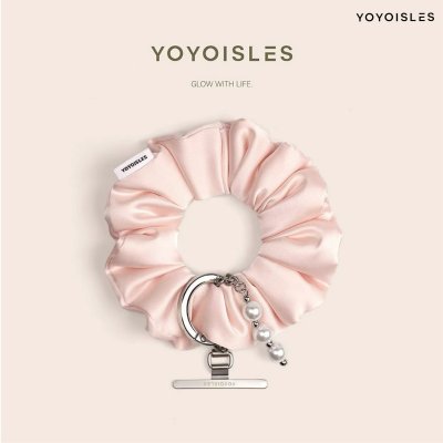 YOYOISLES Cloud Series Wrist Strap สายคล้องข้อมือโทรศัพท์ ผ้าซาตินสไตล์โดนัทมัดผมสุดหรู