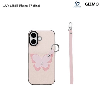 Dux Ducis Luvy Series Case iPhone 17 Series เคสลายปักสุดพรีเมียมพร้อมสายคล้องมือ